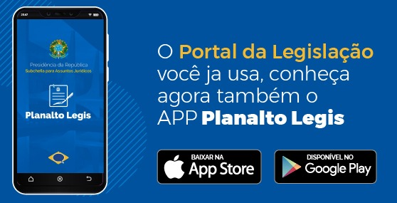 Portal da legislação do Planalto Federal